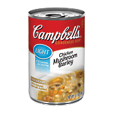Campbell's&nbsp;&nbsp;chicken mushroom barley condensed soup Full-Size Picture